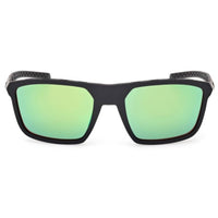 Adidas Unisex Sunglasses - Matte Black Acetate Rectangular Shape Frame | SP0111 5702Q ,