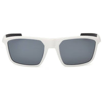 Adidas Unisex Sunglasses - White Acetate Rectangular Full Rim Frame | SP0111 5721D ,
