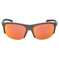 Adidas Unisex Sunglasses - Matte Dark Green Acetate Rectangular Frame | SP0112 6697L ,