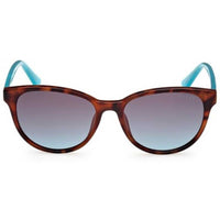 Guess Girl's Sunglasses - Blonde Havana Acetate Cat Eye Full Rim Frame | GU00126 4953W ,
