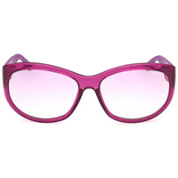 Guess Women's Sunglasses - Shiny Violet Plastic Cat Eye Full Rim Frame | GU00131 6081Z ,