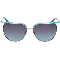 Guess Women's Sunglasses - Blue/Other Metal Cat Eye Full Rim Frame | GU00132 5892W ,
