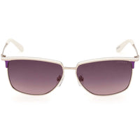 Guess Women's Sunglasses - White Metal Rectangular Full Rim Frame | GU00133 5621B ,