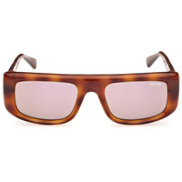 Guess Unisex Sunglasses - Blonde Havana Injected Plastic Rectangular | GU00138 5353C ,