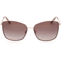 Guess Women's Sunglasses - Matte Beige Metal Butterfly Full Rim Frame | GU00149 5958F ,