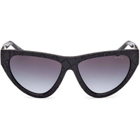 Guess Women's Sunglasses - Matte Black Plastic Cat Eye Full Rim Frame | GU00151 5702B ,