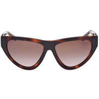 Guess Women's Sunglasses - Dark Havana Acetate Cat Eye Full Rim Frame | GU00152 5752F ,