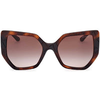 Guess Women's Sunglasses - Dark Havana Injected Plastic Butterfly | GU00153 5552F ,