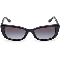 Guess Women's Sunglasses - Shiny Black Injected Plastic Cat Eye | GU00156 H 5501B ,