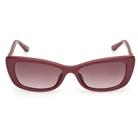 Guess Women's Sunglasses - Shiny Bordeaux Injected Plastic Cat Eye | GU00156 H 5569F ,