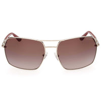 Guess Women's Sunglasses - Gold Metal Square Shape Full Rim Frame | GU00159 6332F ,