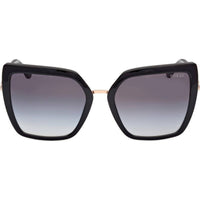 Guess Women's Sunglasses - Shiny Black Acetate Butterfly Shape Frame | GU00160 5501B ,
