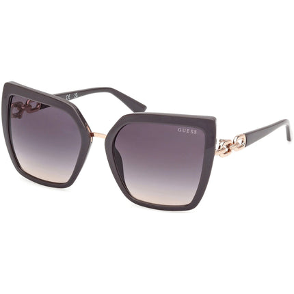Guess Women's Sunglasses - Grey/Other Acetate Butterfly Full Rim Frame | GU00160 5520B ,
