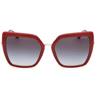 Guess Women's Sunglasses - Shiny Red Acetate Butterfly Full Rim Frame | GU00160 5566B ,