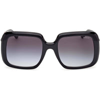 Guess Women's Sunglasses - Shiny Black Acetate Square Full Rim Frame | GU00161 5601B ,