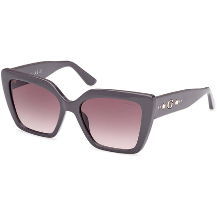 Guess Women's Sunglasses - Grey/Other Acetate Butterfly Full Rim Frame | GU00162 5520F ,