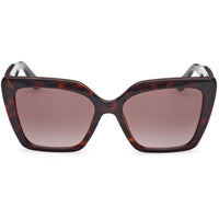 Guess Women's Sunglasses - Dark Havana Acetate Butterfly Shape Frame | GU00162 5552F ,