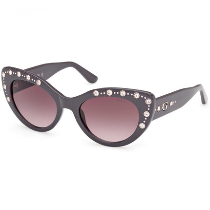Guess Women's Sunglasses - Grey/Other Injected Plastic Butterfly Frame | GU00163 5420F ,