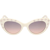 Guess Women's Sunglasses - White Injected Plastic Butterfly Full Rim | GU00163 5421B ,