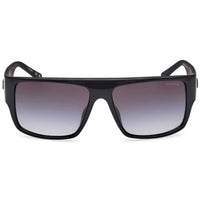 Guess Men's Sunglasses - Shiny Black Acetate Rectangular Shape Frame | GU00165 5901B ,