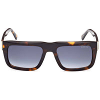 Guess Men's Sunglasses - Dark Havana Acetate Rectangular Shape Frame | GU00171 5452W ,