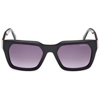 Guess Men's Sunglasses - Shiny Black Acetate Cat Eye Full Rim Frame | GU00172 5301B ,