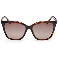 Guess Women's Sunglasses - Dark Havana Acetate Cat Eye Full Rim Frame | GU00191 5652H ,