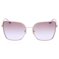 Guess Women's Sunglasses - Beige/Other Metal Butterfly Full Rim Frame | GU00192 5959F ,