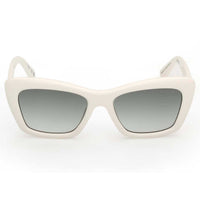 Guess Women's Sunglasses - White Plastic Cat Eye Shape Full Rim Frame | GU00195 5221P ,