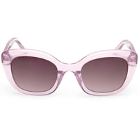 Guess Women's Sunglasses - Shiny Lilac Plastic Cat Eye Full Rim Frame | GU00196 5178F ,