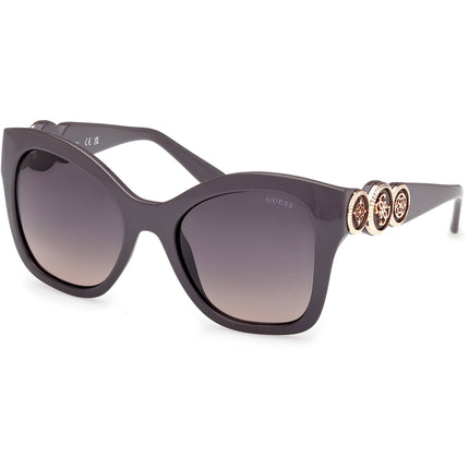 Guess Women's Sunglasses - Grey/Other Injected Plastic Butterfly Frame | GU00197 5520B ,