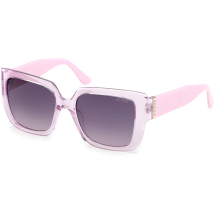 Guess Women's Sunglasses - Shiny Lilac Injected Plastic Butterfly | GU00200 5378Z ,