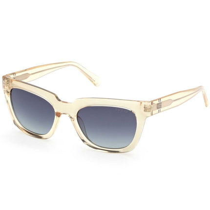 Guess Men's Sunglasses - Shiny Yellow Acetate Cat Eye Full Rim Frame | GU00206 5339W ,