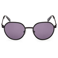 Guess Men's Sunglasses - Matte Black Metal Oval Shape Full Rim Frame | GU00207 5102Y ,
