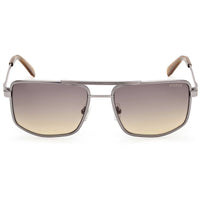 Guess Men's Sunglasses - Matte Gunmetal Metal Navigator Full Rim Frame | GU00208 5709B ,