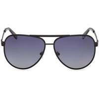 Guess Men's Sunglasses - Matte Black Metal Aviator Full Rim Frame | GU00209 6102D ,