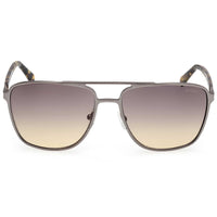 Guess Men's Sunglasses - Matte Gunmetal Metal Navigator Full Rim Frame | GU00210 6009B ,