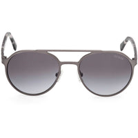 Guess Men's Sunglasses - Matte Dark Nickeltin Metal Oval Shape Frame | GU00211 5207B ,
