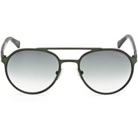 Guess Men's Sunglasses - Matte Dark Green Metal Oval Full Rim Frame | GU00211 5297P ,