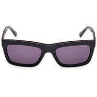 Guess Men's Sunglasses - Shiny Black Plastic Rectangular Shape Frame | GU00212 5501A ,
