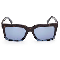 Guess Men's Sunglasses - Blue/Other Acetate Rectangular Full Rim Frame | GU00213 5592V ,