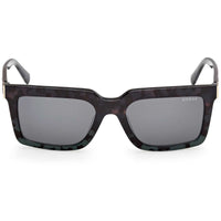 Guess Men's Sunglasses - Dark Green/Other Acetate Rectangular Full Rim | GU00213 5598V ,