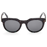 Guess Men's Sunglasses - Dark Green/Other Acetate Oval Full Rim Frame | GU00214 4998V ,