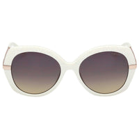 Guess Women's Sunglasses - White Injected Plastic Butterfly Full Rim | GU00215 5521B ,