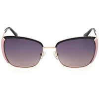 Guess Women's Sunglasses - Black/Other Metal Butterfly Full Rim Frame | GU00218 5705B ,