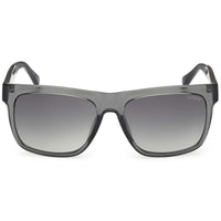 Guess Men's Sunglasses - Grey/Other Injected Plastic Rectangular Frame | GU00222 5720B ,