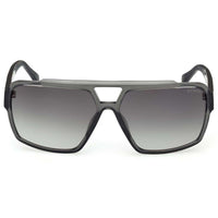 Guess Men's Sunglasses - Grey/Other Plastic Navigator Full Rim Frame | GU00223 6120B ,