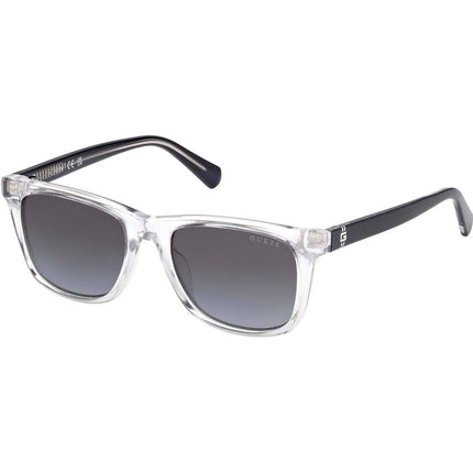 Guess Boy's Sunglasses - Crystal Acetate Rectangular Full Rim Frame | GU00227 4726B ,