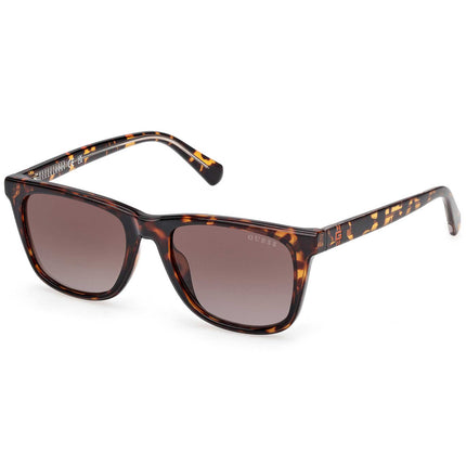 Guess Boy's Sunglasses - Dark Havana Rectangular Full Rim Frame | GU00227 4752F ,