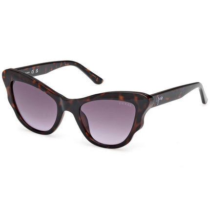 Guess Girl's Sunglasses - Dark Havana Acetate Butterfly Full Rim Frame | GU00228 4752Z ,